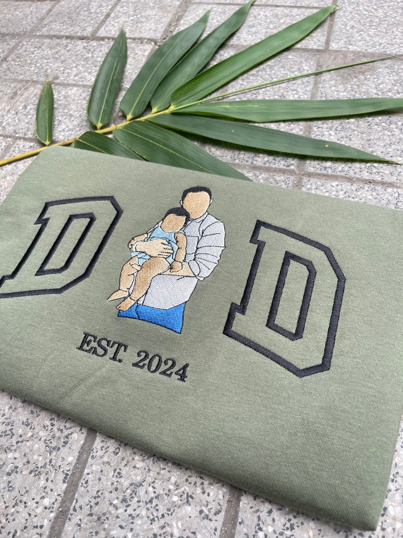 Custom Dad shirt, Embroidered dad shirt, Embroidery Photo, custom embroidered shirt, custom photo shirt,custom picture il_794xN.5978428443_3gzo.jpg