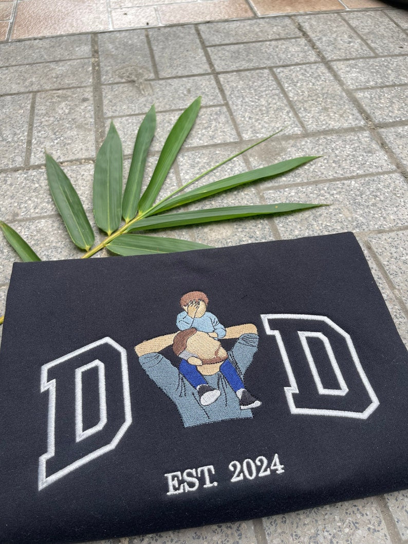 Custom Dad shirt, Embroidered dad shirt, Embroidery Photo, custom embroidered shirt, custom photo shirt,custom picture il_794xN.5978442015_4sn3.jpg