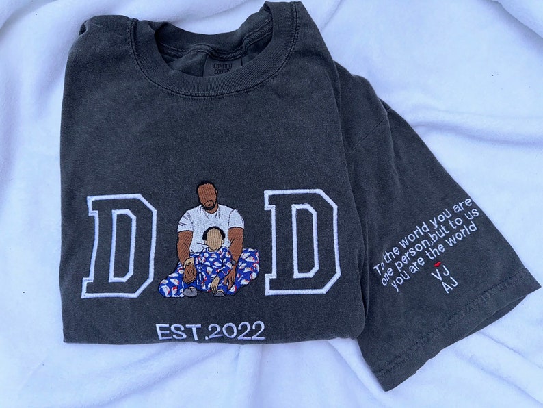 Custom Dad shirt, Embroidered dad shirt, Embroidery Photo, custom embroidered shirt, custom photo shirt,custom picture il_794xN.6037181671_9jrt.jpg
