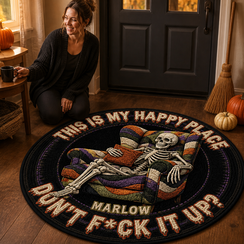 This Is My Happy Place – Personalized Quilted Carpet – Halloween Gift For Friends, Family mockup-held-6a8e50b1b2f5398b2bb5a77e.png