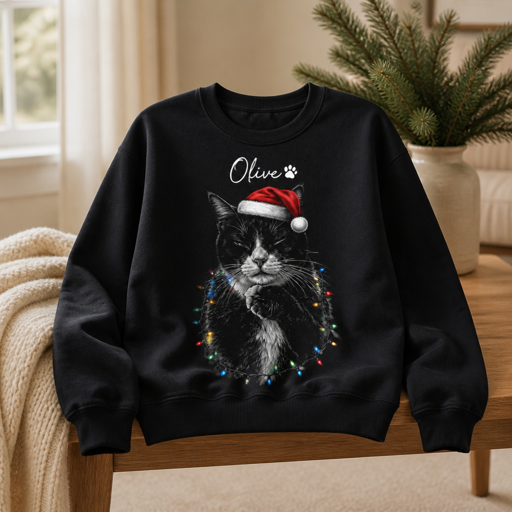 Olive – Personalized Photo Sweatshirt – Christmas Gift mockup-product-6a9fbbe151b1bf360a7f999f.png