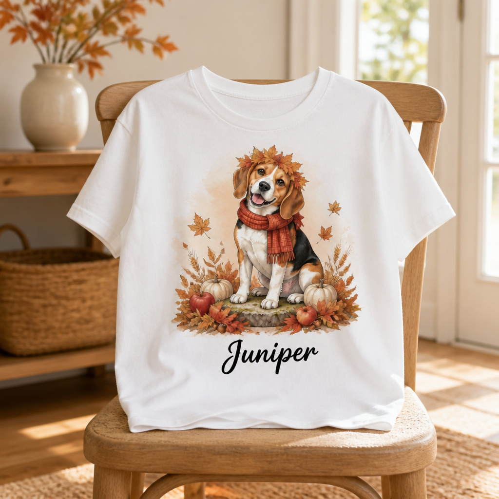 Custom Pet Portrait Shirt – Autumn Watercolor from Your Photo mockup-product-6aa0d319a099b0e81a07415a.png