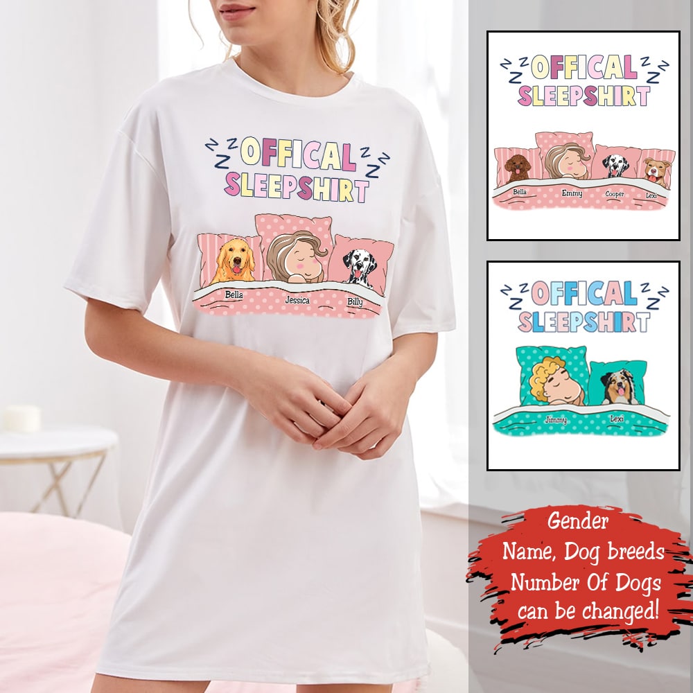 Official Sleepshirt - Personalized Apparel - Gift For Dog Lovers photo_2022-03-17_17-13-15.jpg