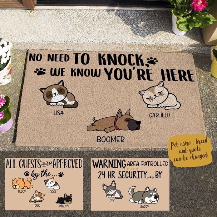 No Need To Knock We Know You Are Here Custom Doormat For Dog Lover thuy4_695x695_ce612c04-01a0-4f46-882a-a94b7149ab28.jpg