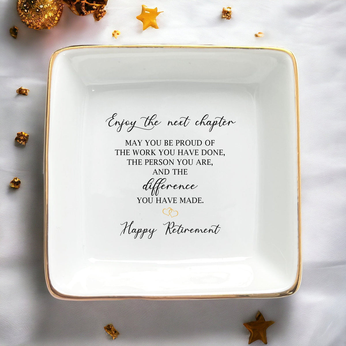 Personalized ring dish gift for grandma