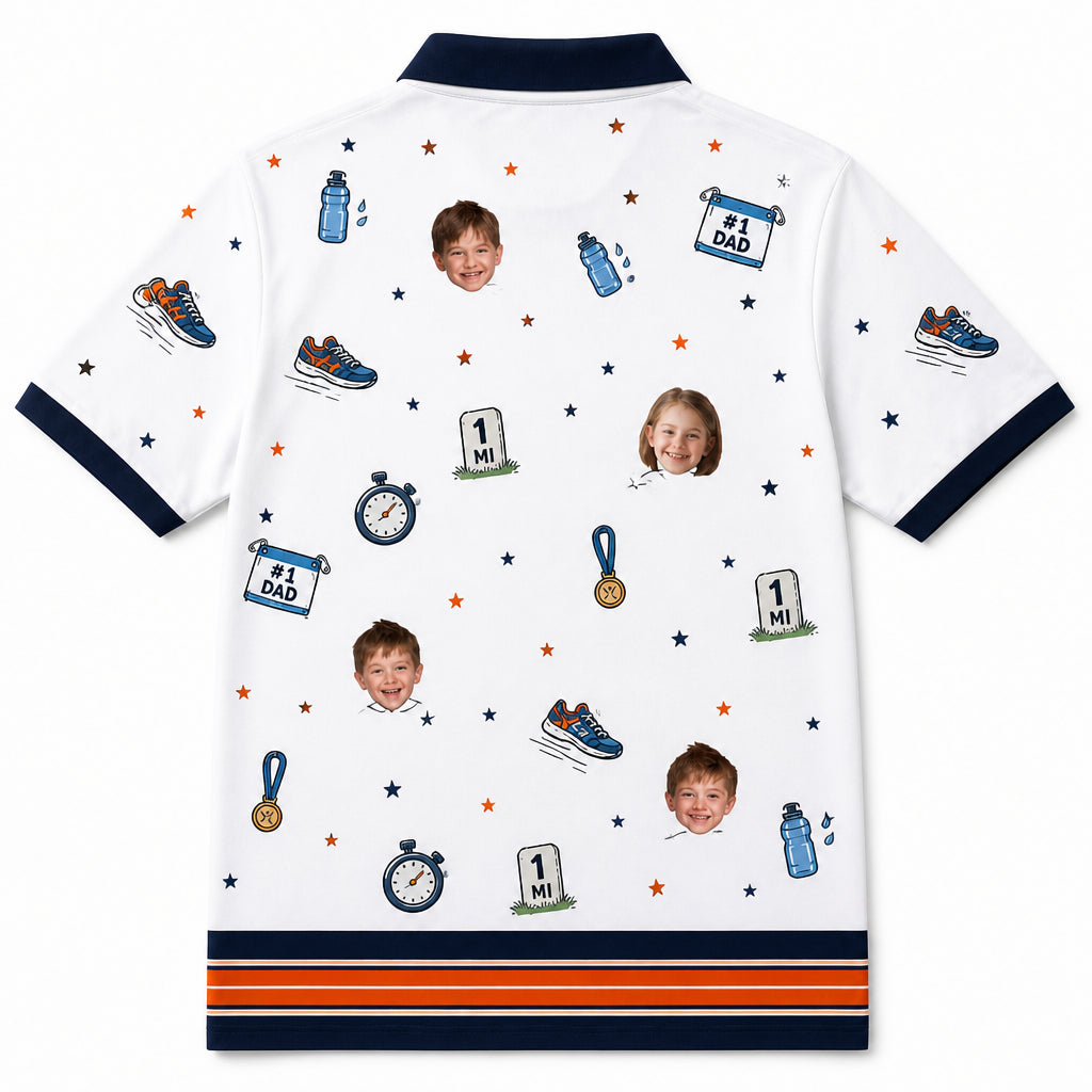 Best Daddy By A Mile (Running) - Back view