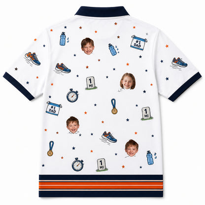 Best Daddy By A Mile (Running) - Back view
