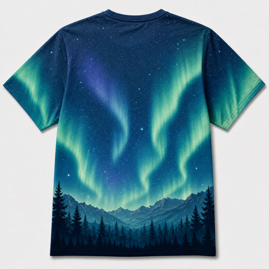 You, Me and the Dog – Road-Trip AOP Tee (3 Face Uploads) - Back view