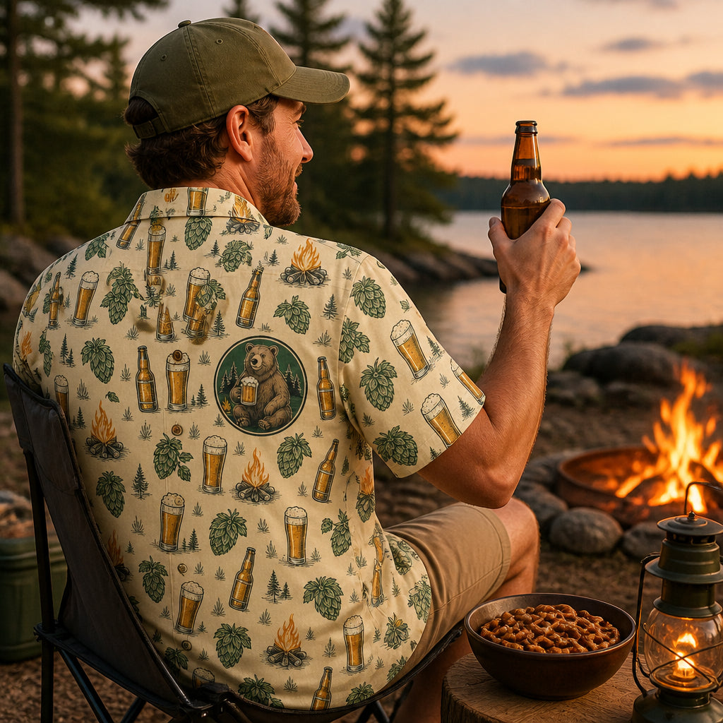 Bonfire Beer Bear Hawaiian Shirt - Hawaiian Shirt - AOP 0158dbef-5da5-4f46-a081-70c6abba4a19.jpg