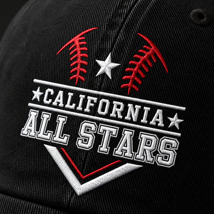 California All Stars Baseball Cap - How it is made