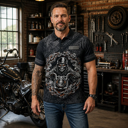 Custom Biker Reaper AOP Polo - Personalized Polo shirt - All over printed 030da540-cd30-414d-8bf4-7461a0223c9d.jpg