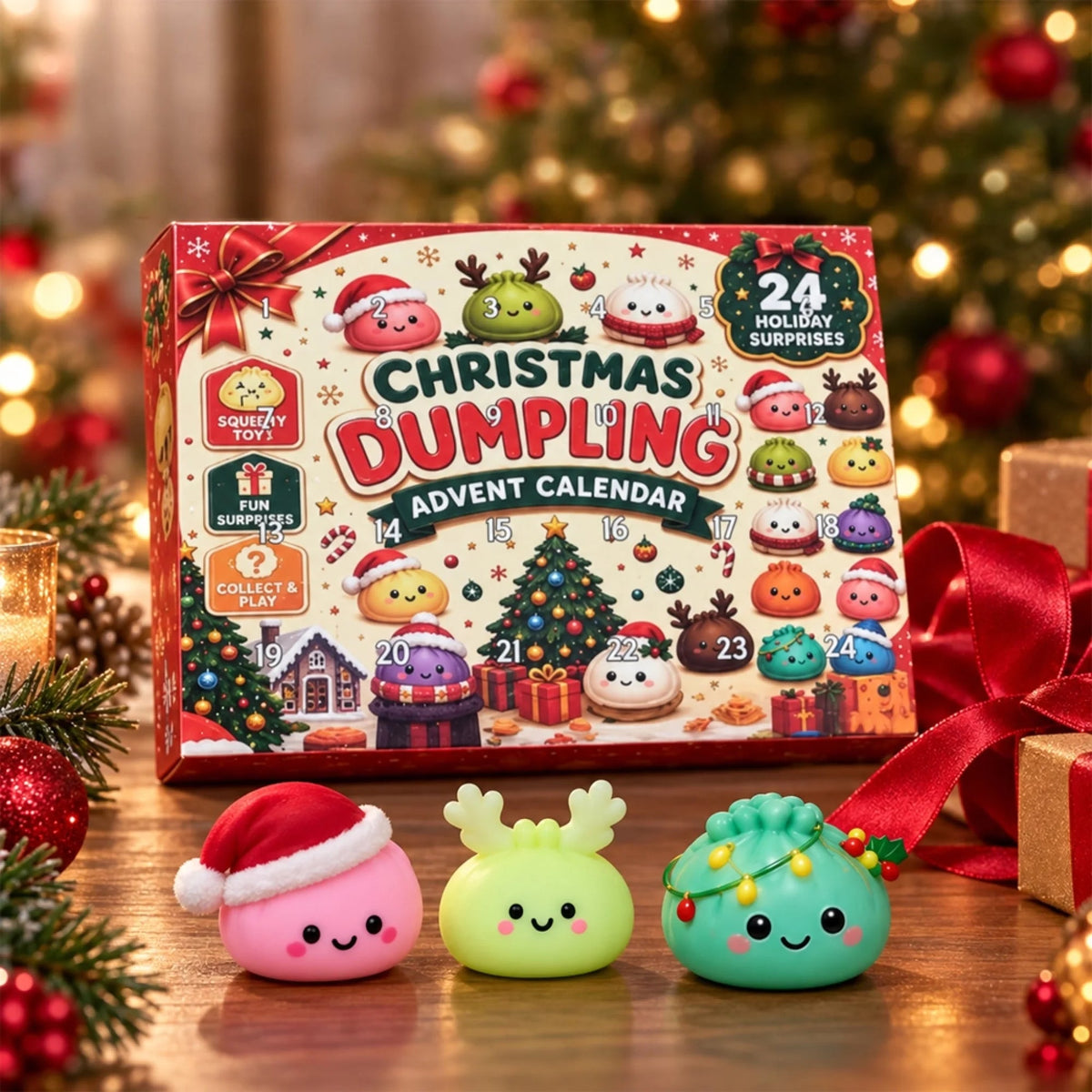 Dumpling Advent Calendar - Christmas Birthday Gifts For Mom, Dad, Brother, Sister, Kids - Merry Little Dumplings 03b42302-b104-4254-85fb-ab0f851fe21d-6aaa785ad8a77.jpg