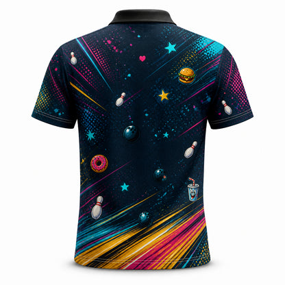 Custom Bowling Team AOP Polo — Cartoon Food Mascots - Personalized Polo shirt - All over printed 0400897f-7643-47f0-a61d-812324e148c5.jpg