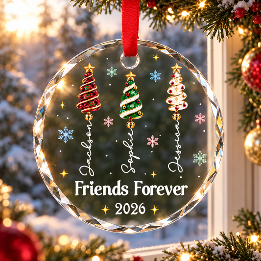 Best Sisters Forever - Personalized Glass Ornament - Christmas Gift For Sisters Bestie 043a6b68-e7a2-451e-83da-e1dd4c7ccd19-1.png