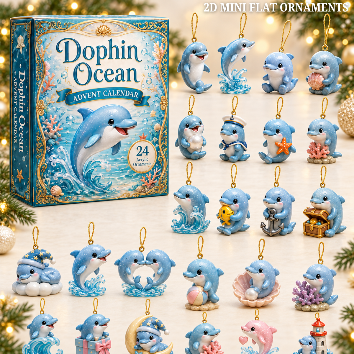 Dolphin Ocean Advent Calendar 2026 - 24-Day Festive Countdown, Acrylic Charms Blind Box - Gift For Ocean Lovers 04f2e4a2-19e4-406b-9f86-81fa6895b0e3-dolphin-text.png