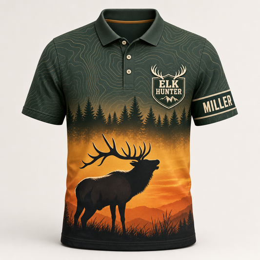 Elk Hunter Personalized AOP Polo - Personalized Polo shirt - All over printed 064fc5e9-1f11-4839-bc94-24880eabcbb7.png