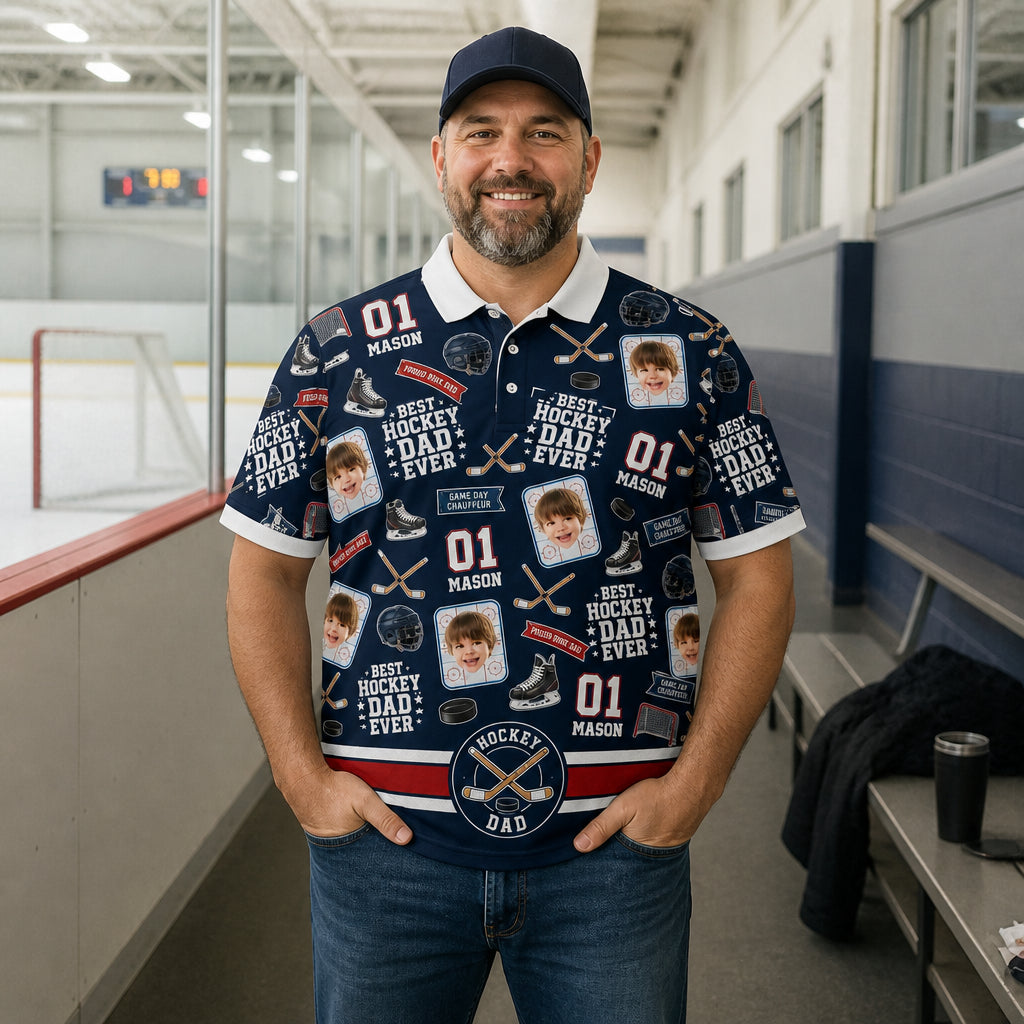 Hockey Dad Polo - Lifestyle 2