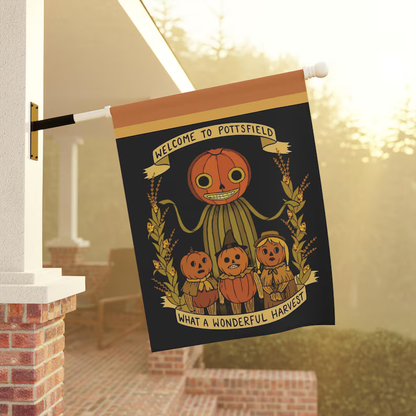 Personalized Pottsfield Garden Flag: Over the Garden Wall Inspired, Unique Gift For Family 0822f209-1c5a-460a-801d-cf8014adebc2-4.png