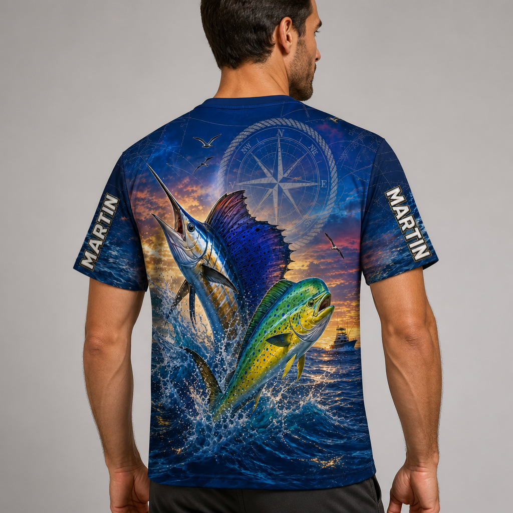 Personalized Offshore Fishing AOP Tee – Name on Sleeves - Personalized T-Shirt - All Over Printed 083555a0-1830-4657-bba2-577b6998a53a.jpg