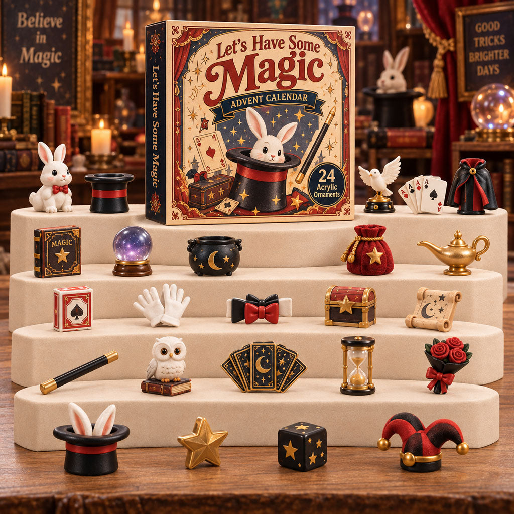 Magic Collection Advent Calendar 2026 - 24-Day Festive Countdown, Acrylic Charms Blind Box - Gift For Magic Lovers 09c06b10-bcbf-40eb-bc8d-f7387c70fea9-magic.jpg