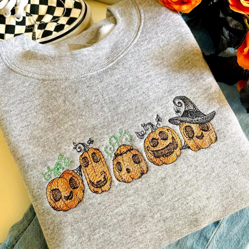 Spooky Pumpkin Patch Halloween Embroidered Crewneck | Halloween Sweatshirts | Autumn Crewneck | Spooky Season Sweatshirts 0_a6268e65-ed40-4778-a821-8b9d0db1d06a.jpg