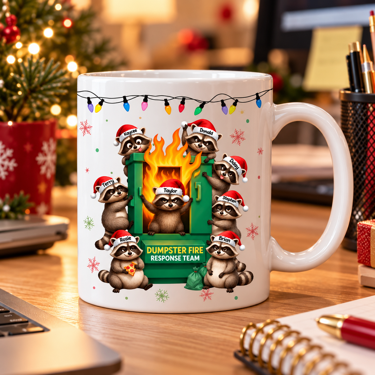 2026 Dumpster On Fire Response Team - Funny Racoons Gift For Coworker Team - Personalized Mug 0a382a51-a980-4d06-934c-324ac526b0eb-banner-4-.png