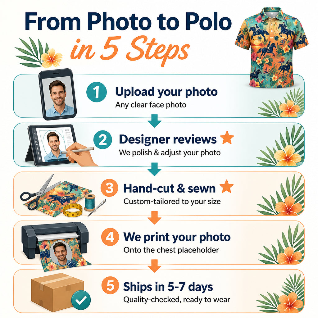 Sunset Tropics Horse Pattern AOP Polo - Polo shirt - All over printed 0a3cf9ec-b1d7-4b68-b283-e76b99b1efcf.jpg