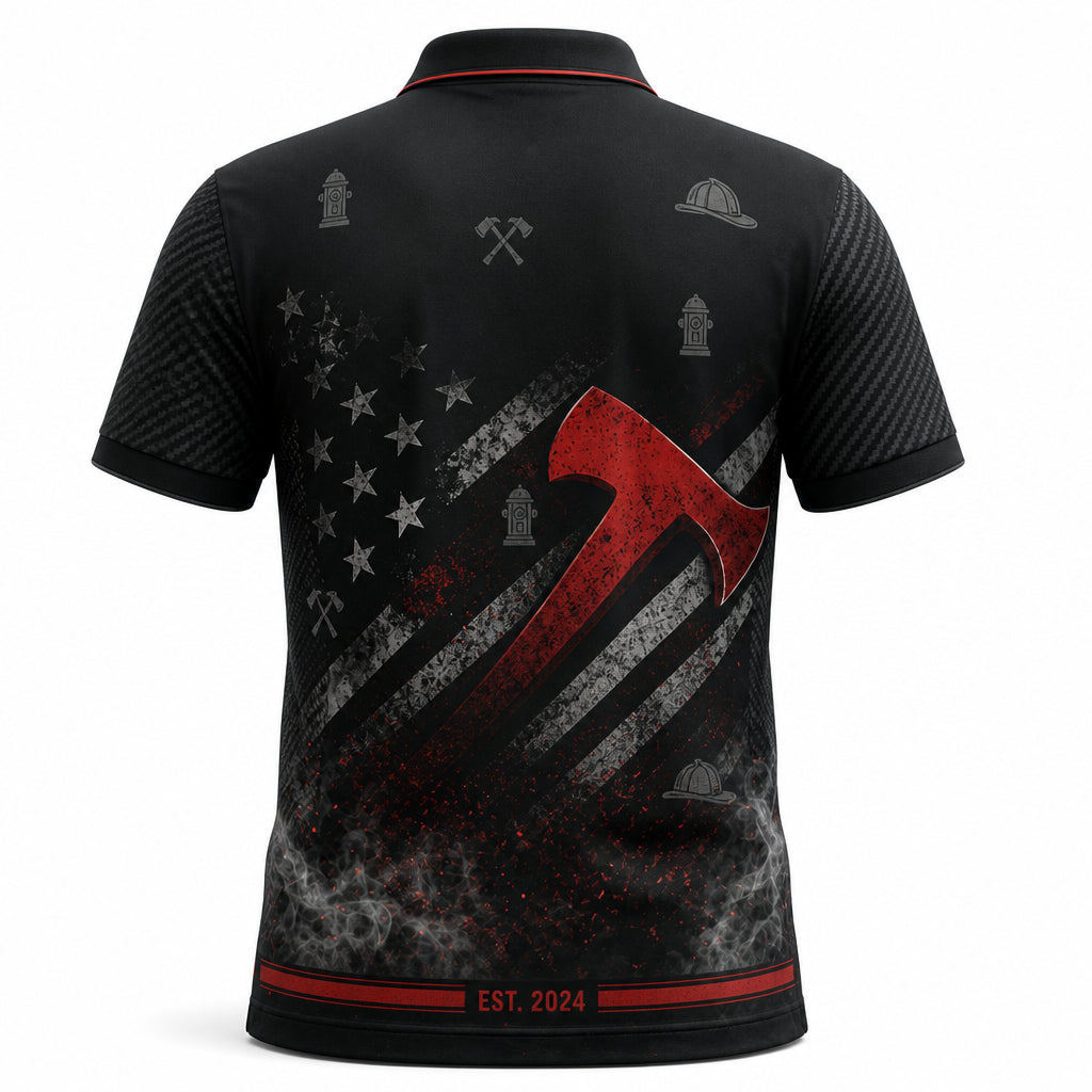 Custom Firefighter Name + Unit Number AOP Polo - Personalized Polo shirt - All over printed 0a880053-91f4-4168-bdbe-0c93f2931995.jpg
