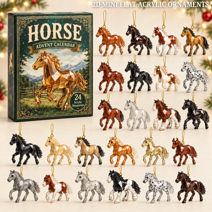 Noble Horse Advent Calendar 2026 - 24-Day Festive Countdown, Acrylic Charms Blind Box - Gift For Horse Lovers 0bd86917-0a90-4bc4-9a59-e4979dae6d82-horse-text.png