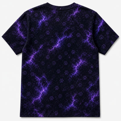 Cat Dad – Custom 3-Photo Tee - Back view