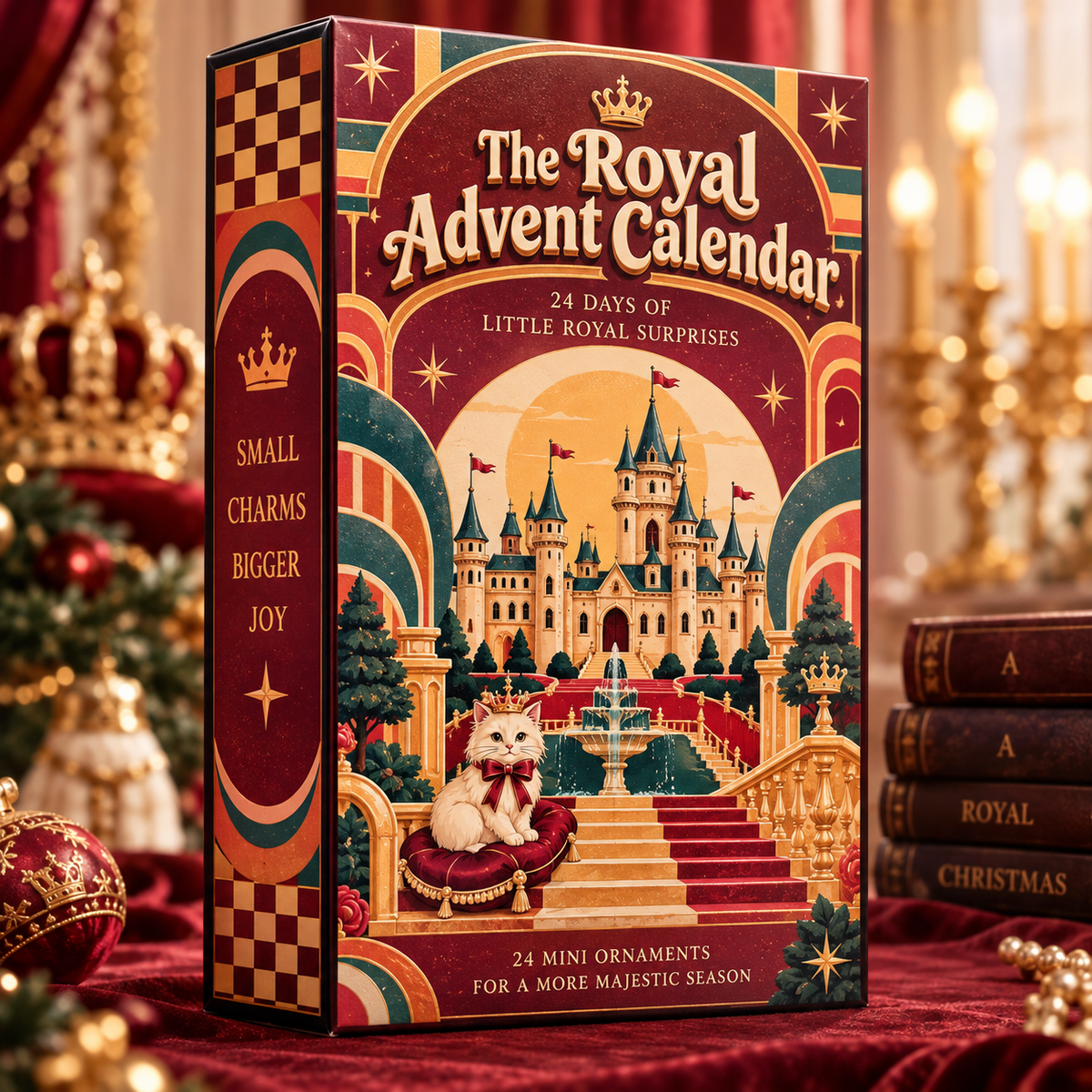 The Royal Advent Calendar – 24 Mini Acrylic Ornament Charms, 24 Days of Royal Surprises, Princess Castle Christmas Countdown Gift 0cce933a-10bc-4268-9706-64e260d6734a-lo6.png