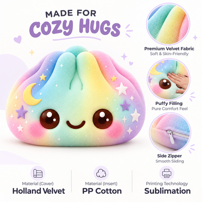 Cool Dumpling Custom Shaped Pillow - Personalized Gifts for Kids 0d307aaa-5b97-4c46-8bbc-f1a72691ae66-6-1-.png
