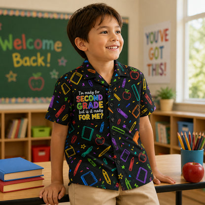 Ready for Second Grade Kids Hawaiian Shirt - AOP - Hawaiian Kids Shirt - AOP 0d3fd168-7f3e-4fc1-9e05-2d93f4a3a14c.jpg