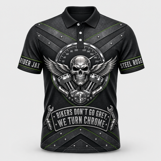 Bikers Turn Chrome Custom Name AOP Polo - Personalized Polo shirt - All over printed 0d671d81-fb41-40e2-aaee-7f945d45f4a1.png