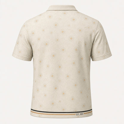 Pick Flowers Not Fights Retro Daisy Polo - Polo shirt - All over printed 0d7a0232-5293-42f8-b87d-a14502d3fae1.jpg