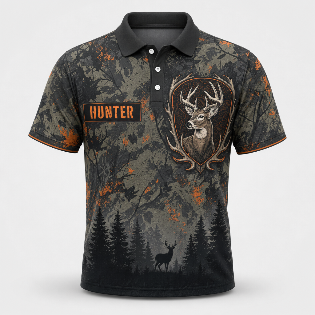 Personalized Deer Hunter Camo Crest AOP Polo - Personalized Polo shirt - All over printed 0e2e08b5-235c-4f83-834f-d4790280866d.png