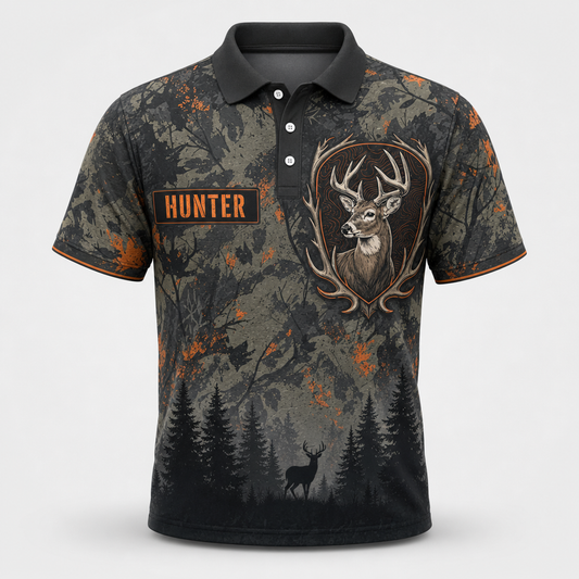 Personalized Deer Hunter Camo Crest AOP Polo - Personalized Polo shirt - All over printed 0e2e08b5-235c-4f83-834f-d4790280866d.png