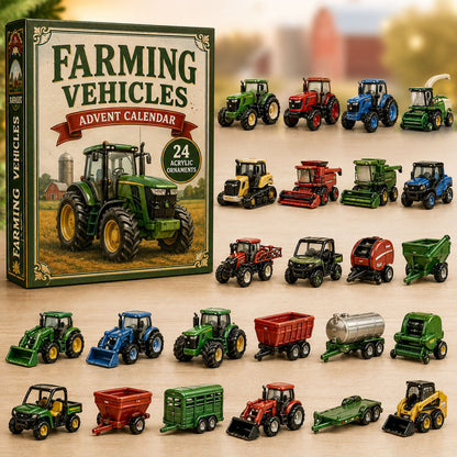 Farming Vehicles World Advent Calendar 2026 - 24-Day Festive Countdown, Acrylic Charms Blind Box - Gift For Vehicle Lovers 0f2b2812-6866-45de-bf8c-7b78106ab80f-farming-vehicle.jpg