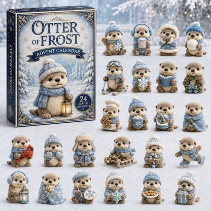 Otter Of Frost Advent Calendar 2026 - 24-Day Festive Countdown, Acrylic Charms Blind Box - Gift For Otter Lovers 0f969edc-7a3d-4ab3-8bab-102f733e17b8-otter.jpg