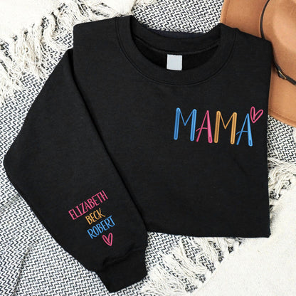 Custom Grandma Embroidery Shirt With Kids Name 1-65f25cfc59612500085832e0.jpg