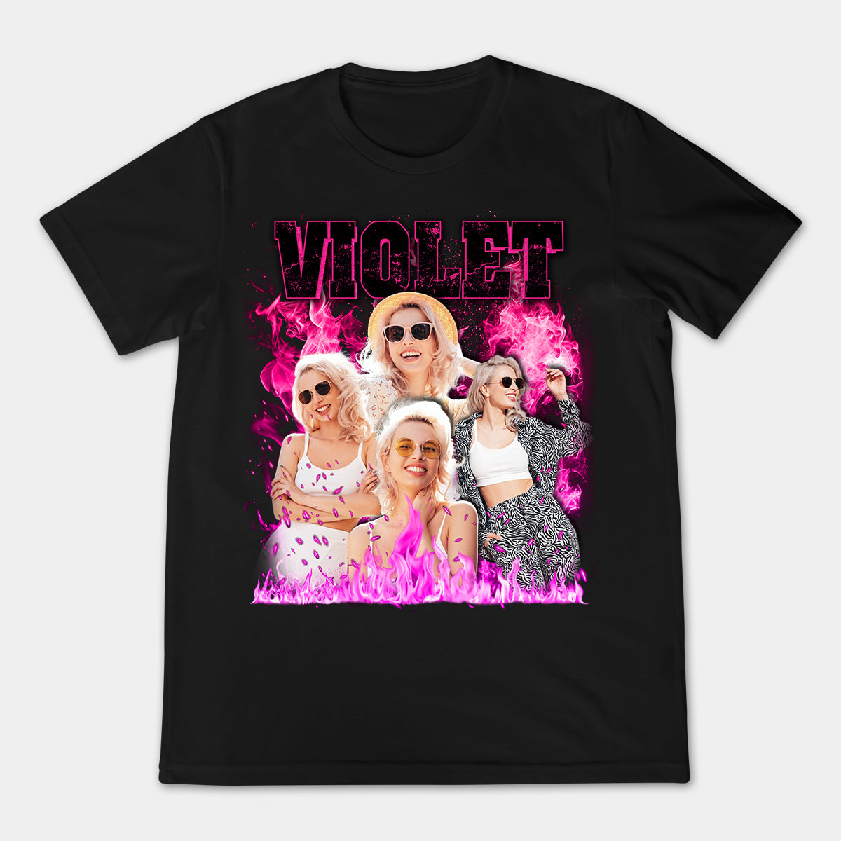 Custom Bootleg Rap T shirt, Personalized Girlfriend Picture Shirt, Rock Style Vintage Custom Tshirt, Gift For Girlfriend 1-6684c3136a4f53000846cda9.jpg