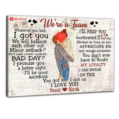 We're A Team Vintage Personalized Canvas Gift For Couple 100_5e74164a-7f8e-4b77-9045-6bf375d6062f.jpg