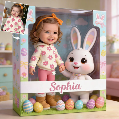 Custom Photo Easter Gift - Personalized Kid Custom Shaped Acrylic Plaque