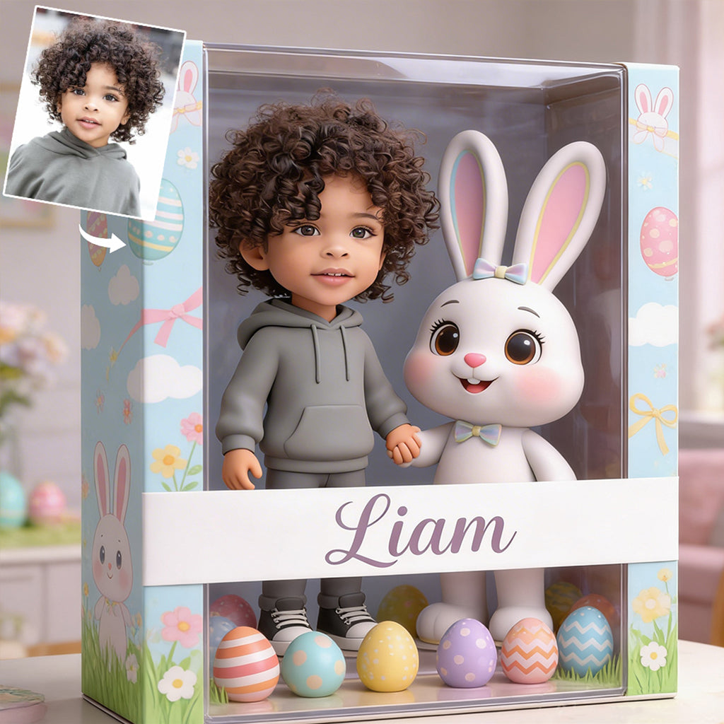 Custom Photo Easter Gift - Personalized Kid Custom Shaped Acrylic Plaque