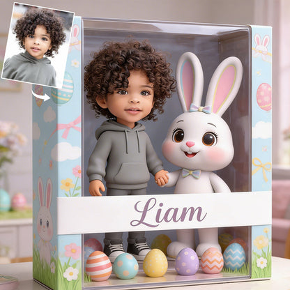Custom Photo Easter Gift - Personalized Kid Custom Shaped Acrylic Plaque