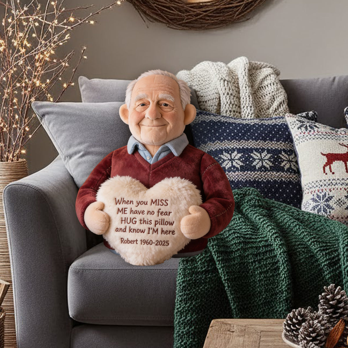 Heaven Hug Memory Doll - Custom Shape Pillow
