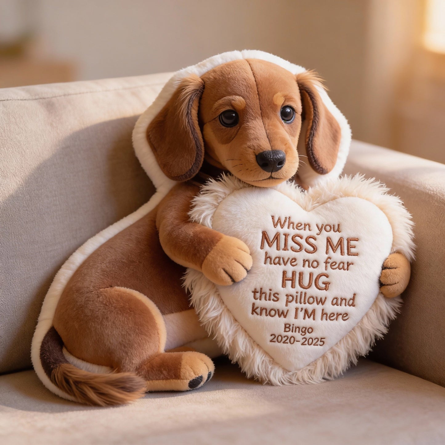 Heaven Hug Memory Doll - Custom Shape Pillow