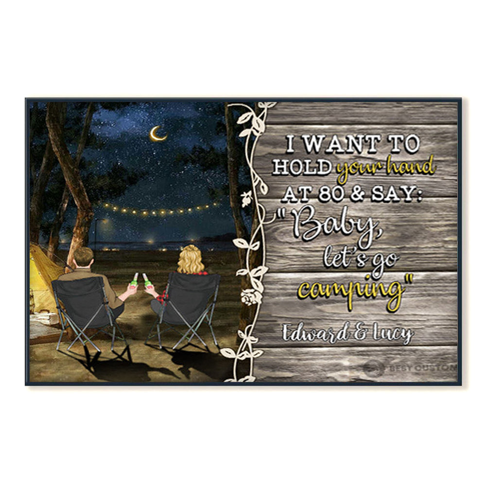 I Want To Hold Your Hand, Camping - Personalized Canvas - Gift For Couple 107_75007aff-74c4-4702-a1b1-9a8b586f18be.jpg