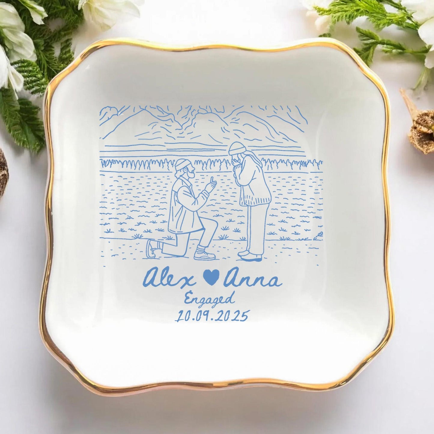 Personalized Couple Portrait Ring Dish, Engagement Gift, Wedding Gift For Bride, Handmade Custom Photo Ring Dish, Custom Photo Jewelry Tray 10_4d3dbf5b-252a-4b56-877e-e8ad8ddc6798.jpg
