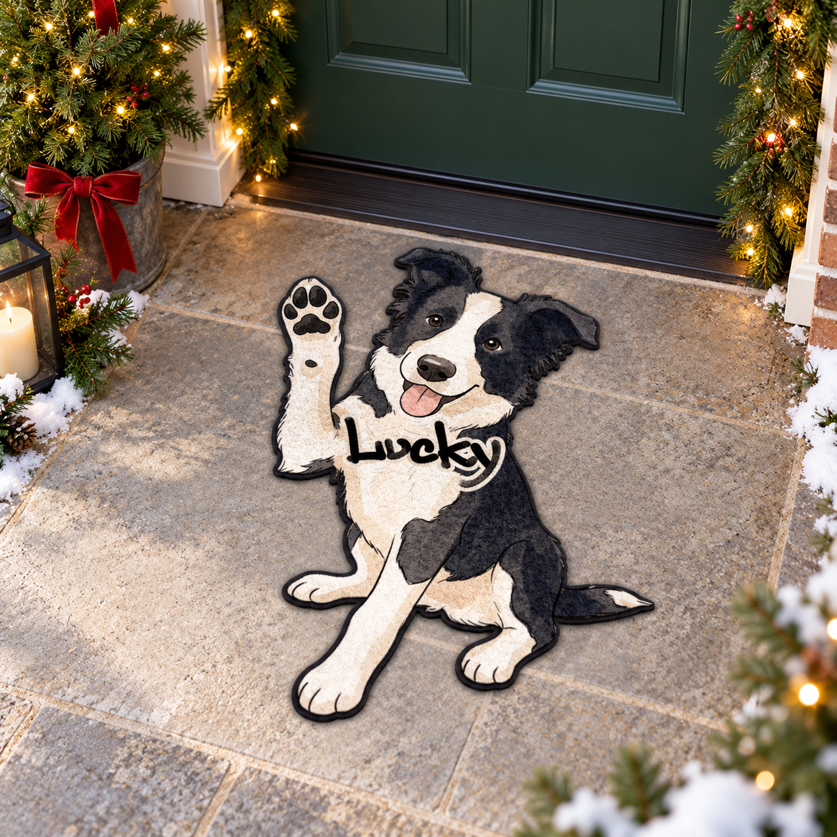Personalized Dog-Shaped Doormat with Custom Name, Welcome Mat, Gift for Dog Lovers 1146d717-aab8-4d0d-825b-cf75bcf6df3c-banner-1.png
